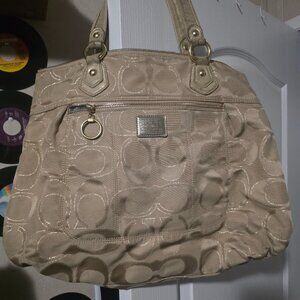 Coach Poppy Signature Handbag